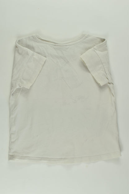 Zara Size 6 Flamingo Reversible Sequins T-shirt