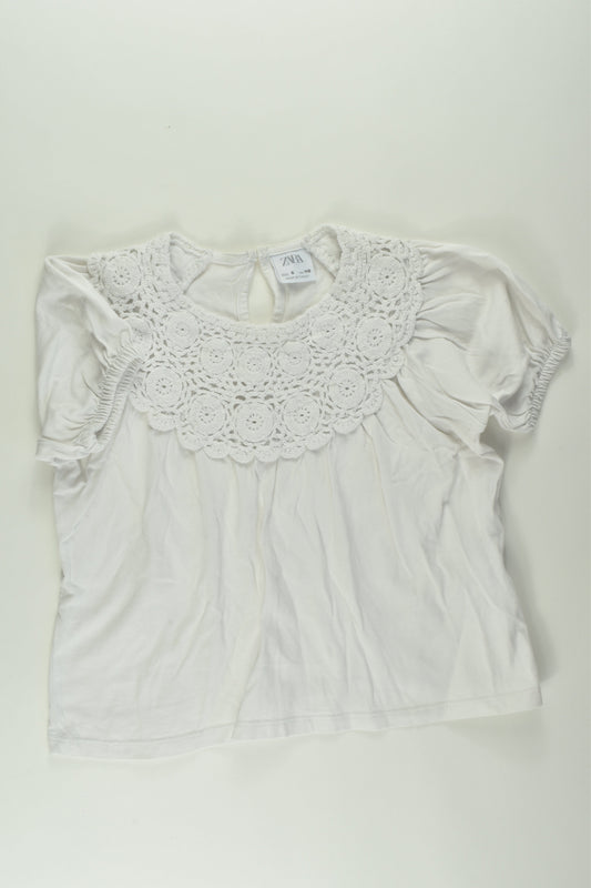 Zara Size 6 Lace T-shirt
