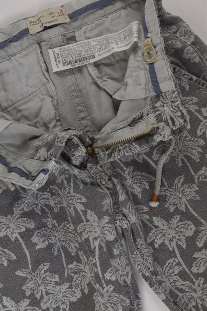 Zara Size 6 Linen Blend Shorts