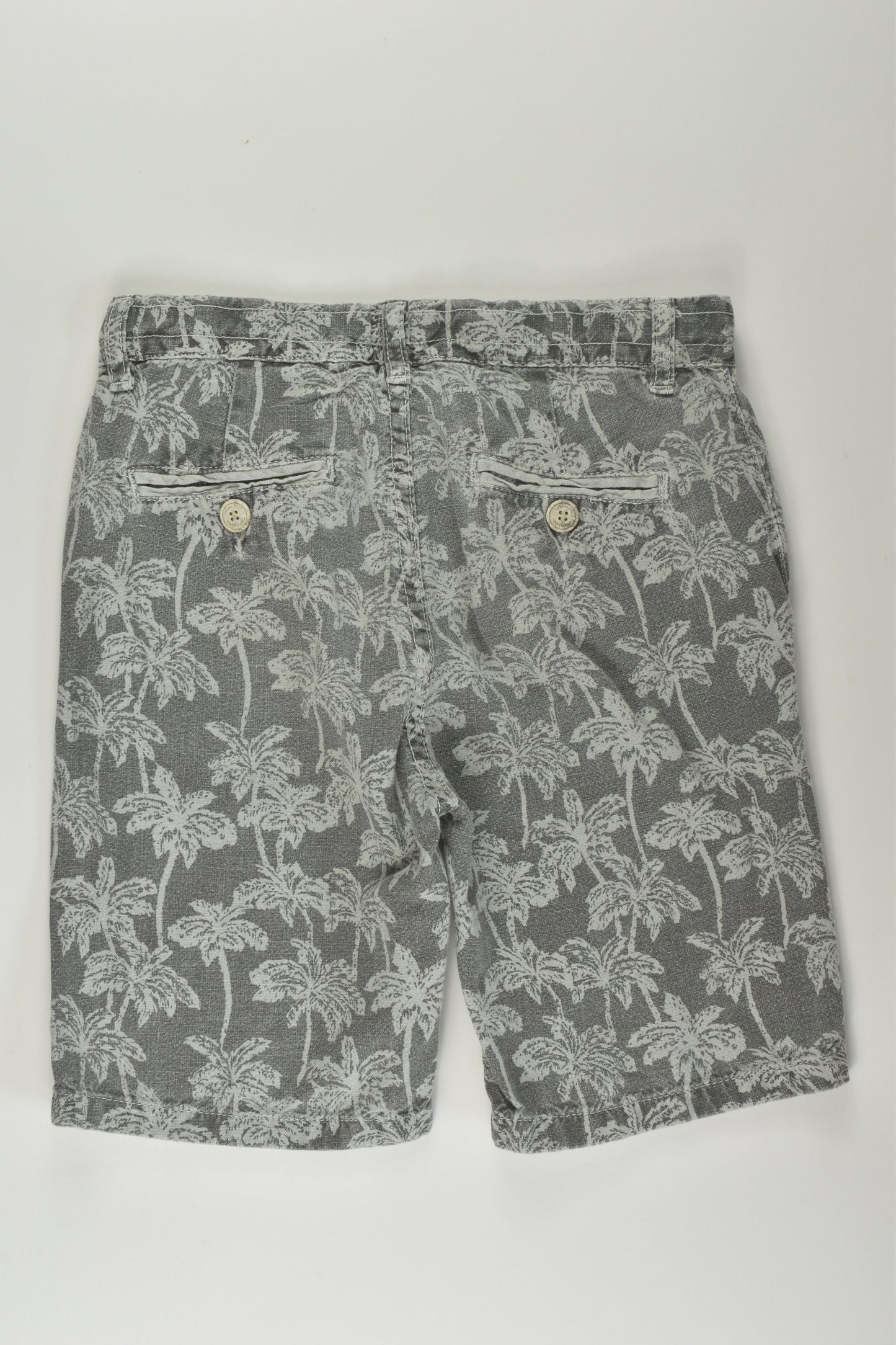 Zara Size 6 Linen Blend Shorts