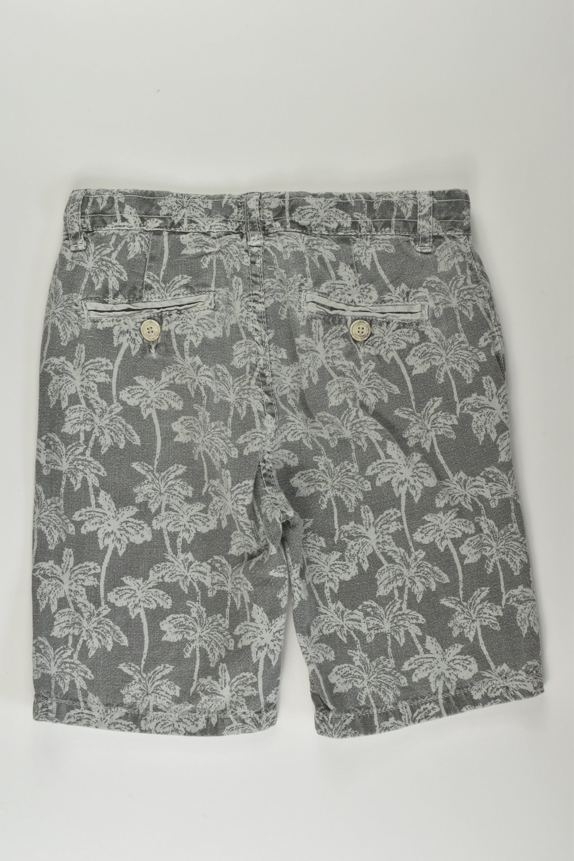 Zara Size 6 Linen Blend Shorts