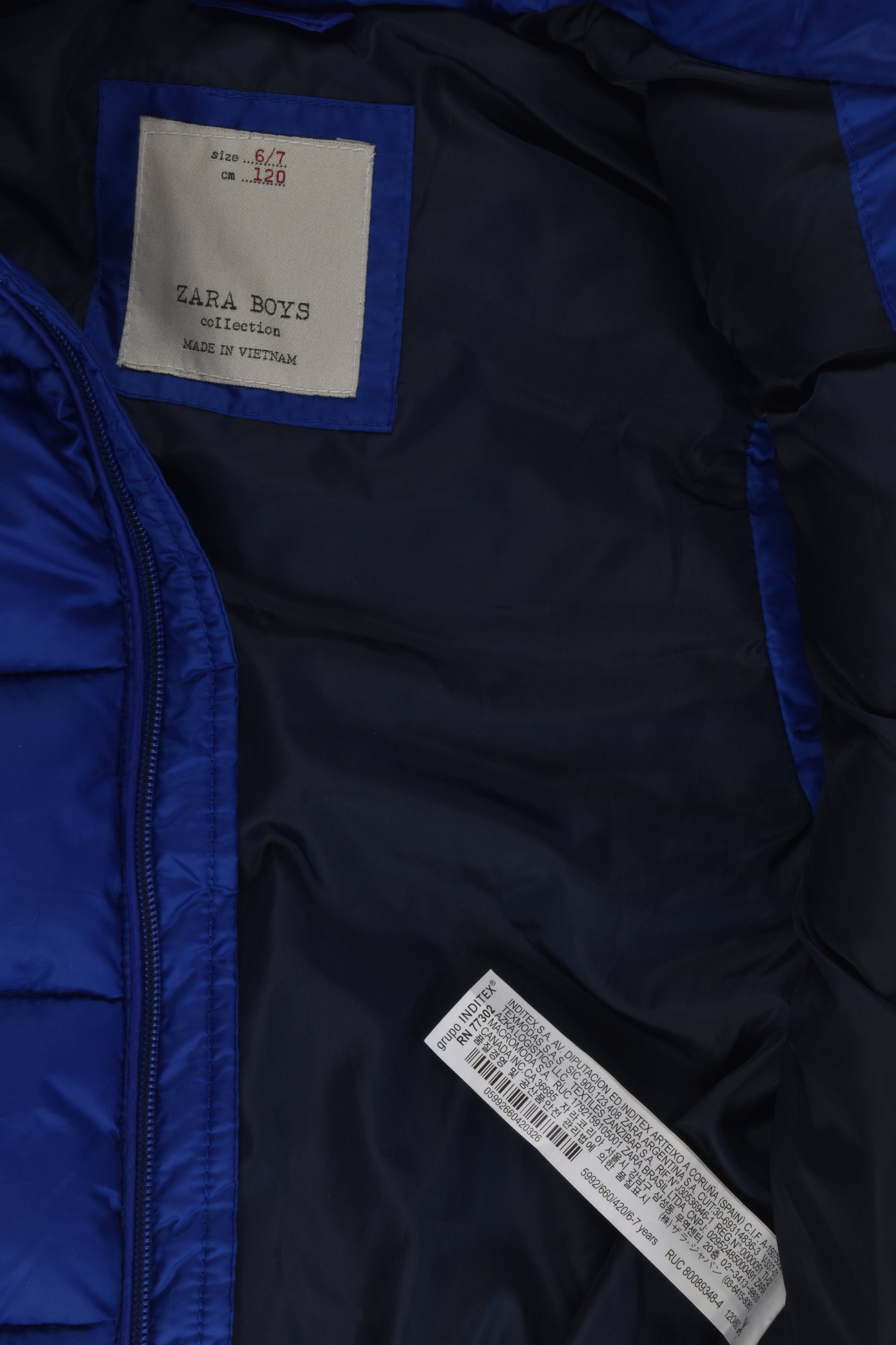 Zara Size 6/7 Puffer Vest