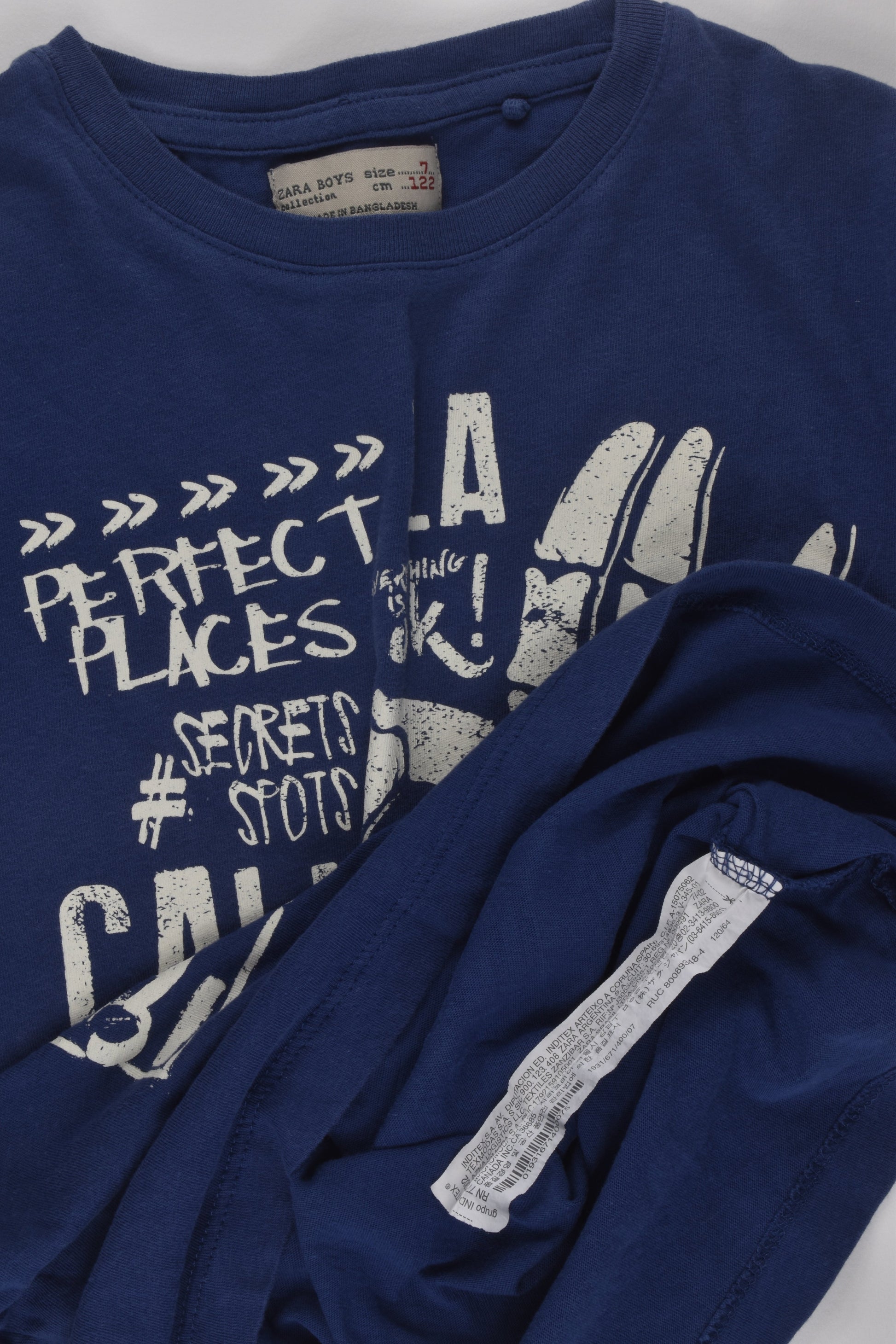 Zara Size 7 'Good Times' T-shirt