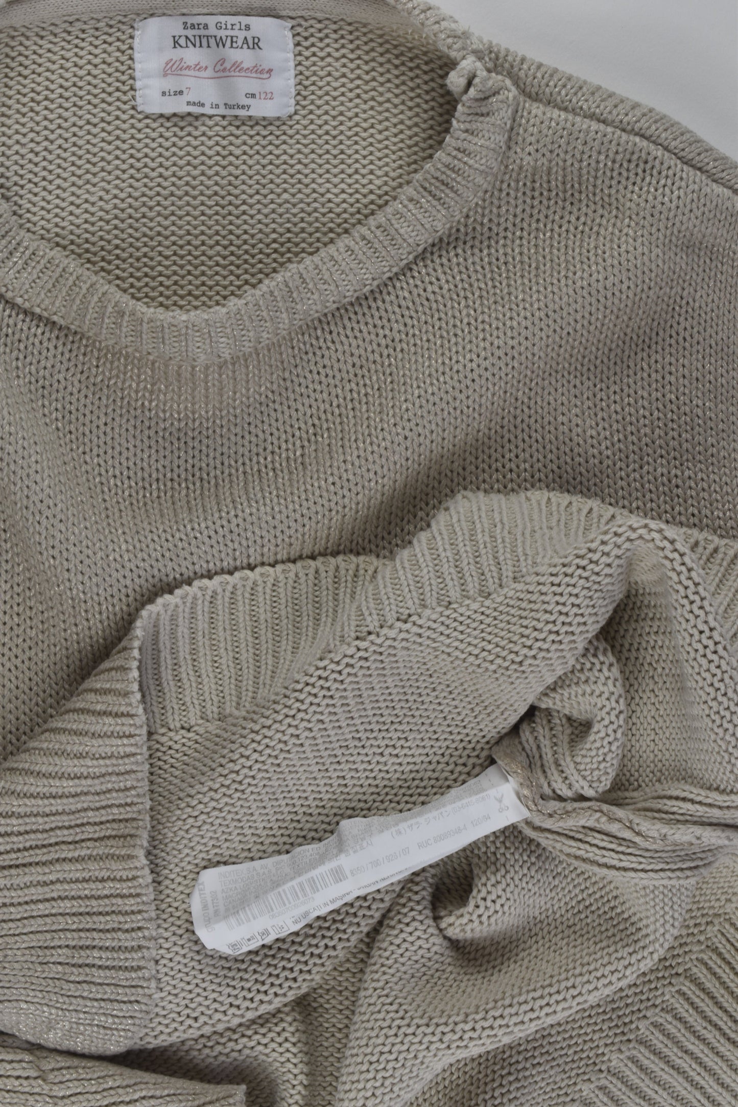 Zara Size 7 Knit Jumper