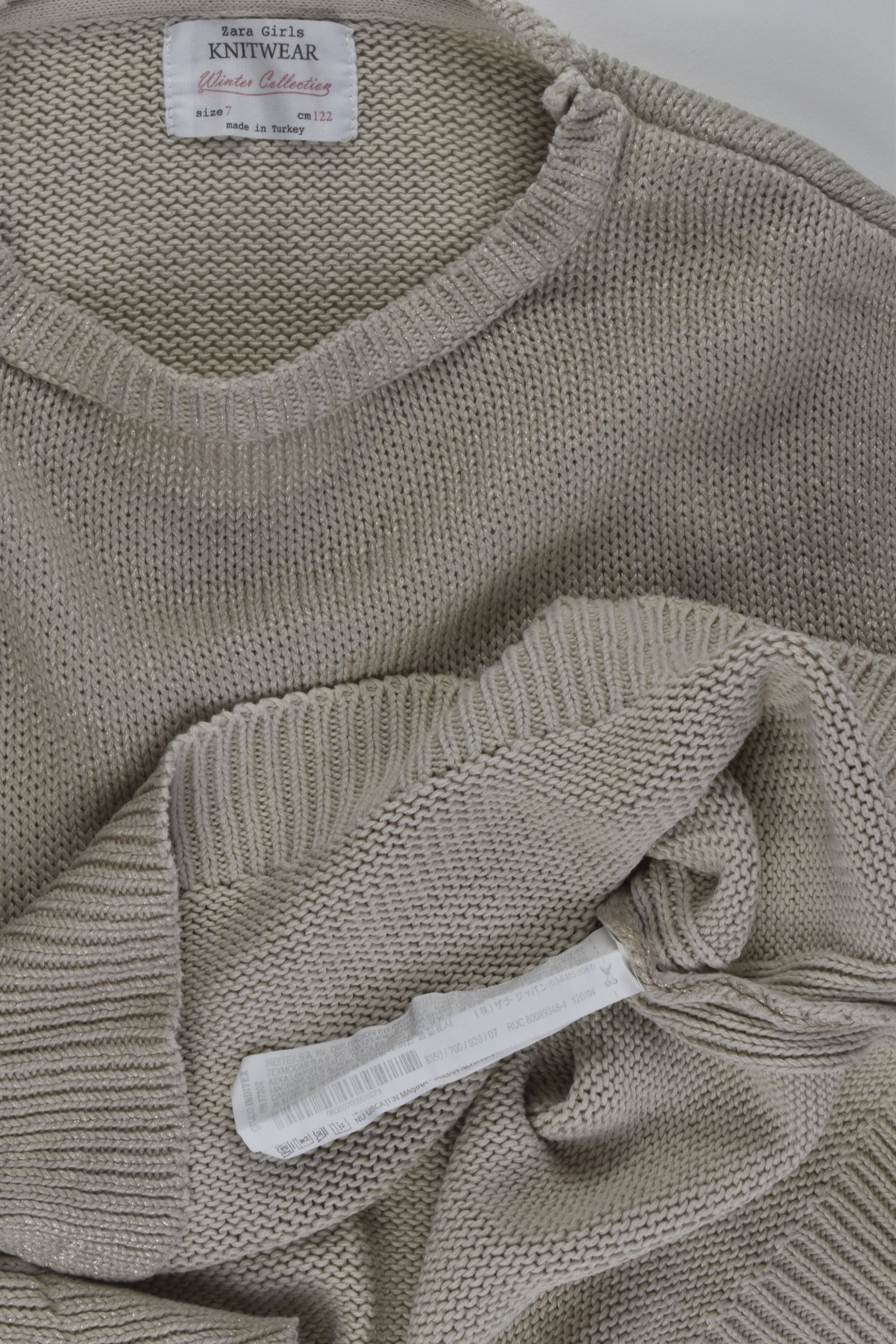 Zara Size 7 Knit Jumper