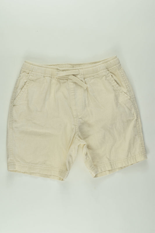 Zara Size 7 Linen Blend Shorts