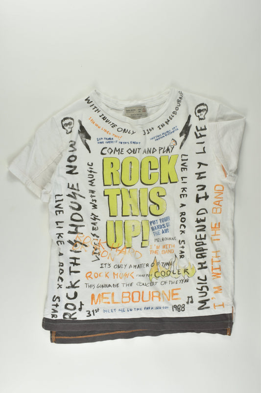 Zara Size 7 'Rock This Up!' T-shirt