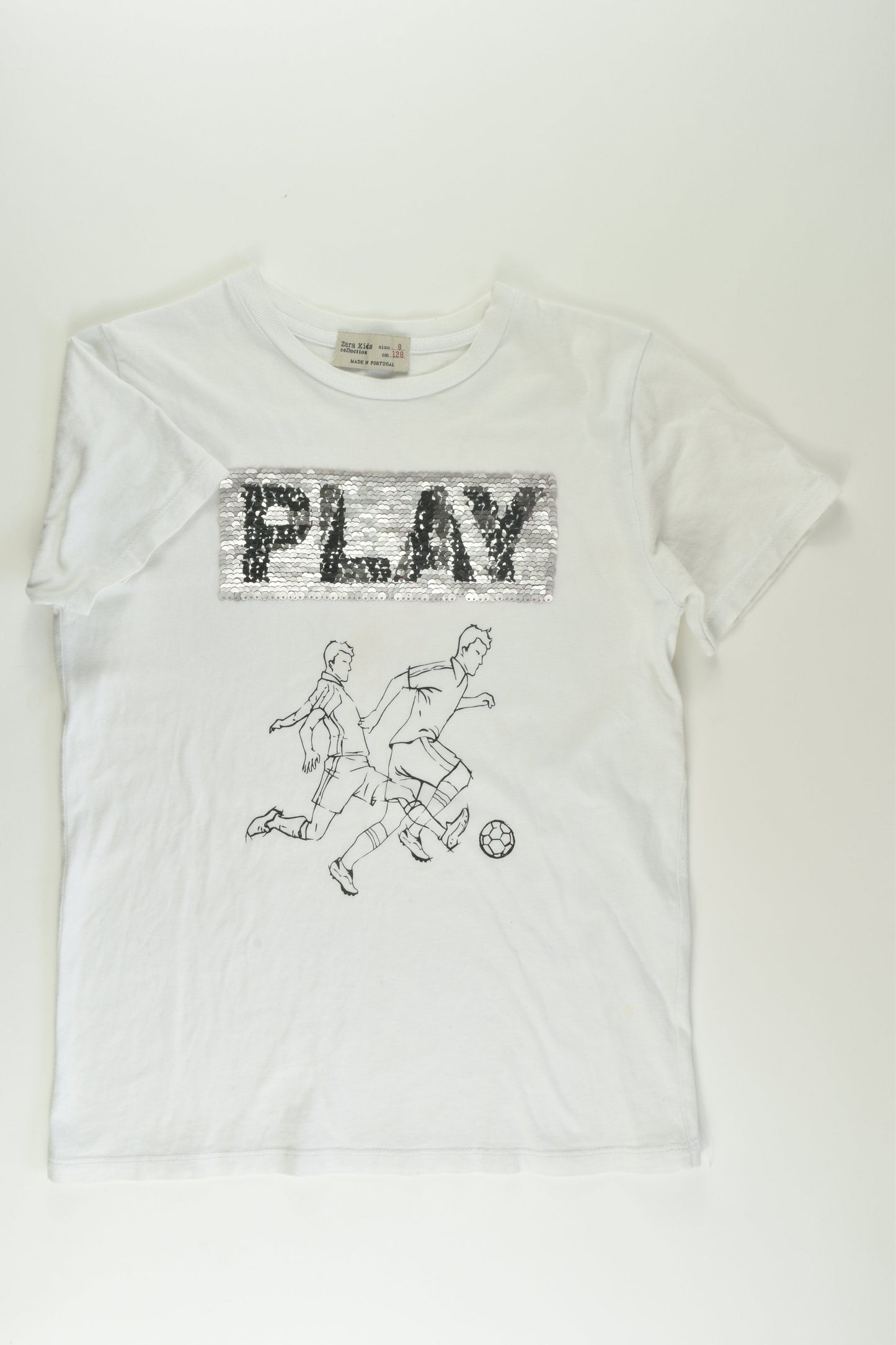 Zara Size 8 'Fair Play' T-shirt