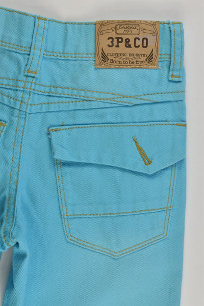 3 Pommes Size 6 (116 cm) Stretchy Denim Pants