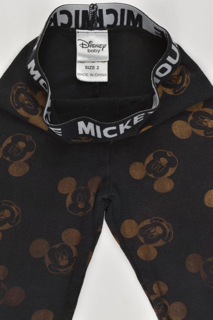 4 Baby by Baby Bounting Size 2 Mickey Mouse Leggins