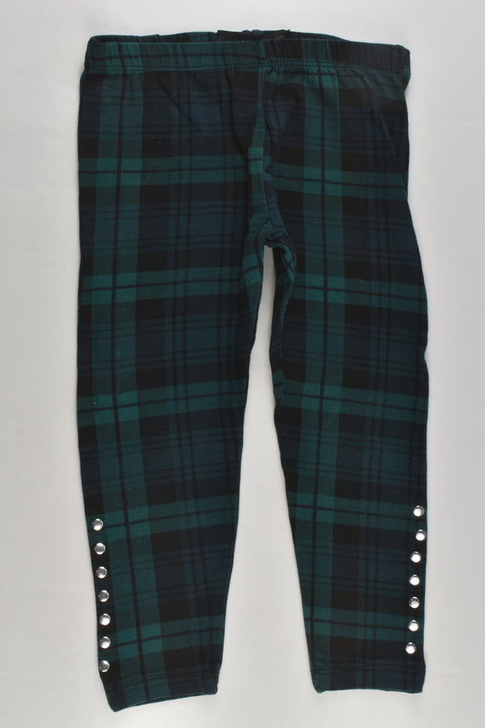 ABS Kids Size 4 Checked Leggings