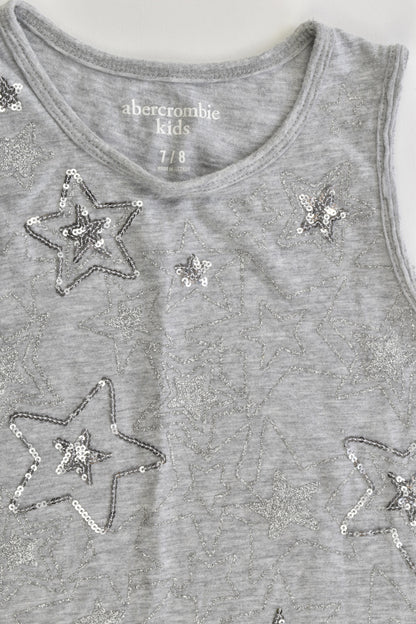 Abercrombie Kids Size 7/8 Stars T-shirt