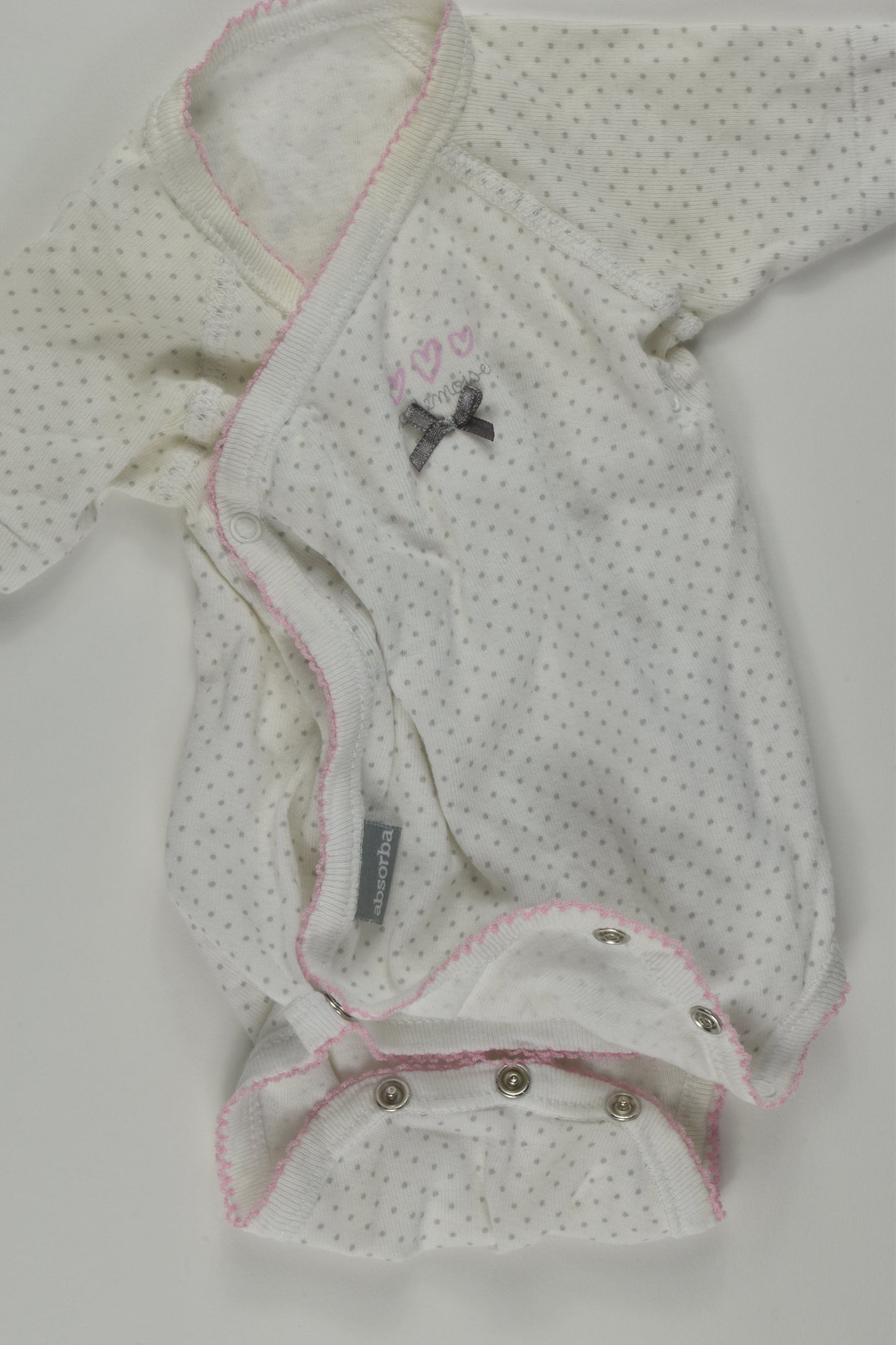 Absorba Size 0000 'Mademoiselle' Bodysuit