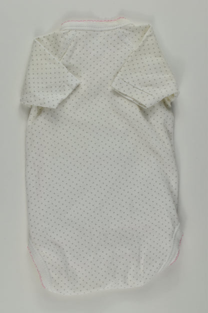 Absorba Size 0000 'Mademoiselle' Bodysuit