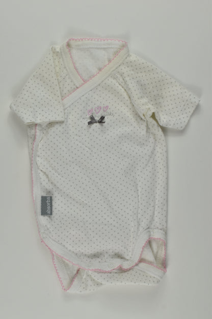 Absorba Size 0000 'Mademoiselle' Bodysuit