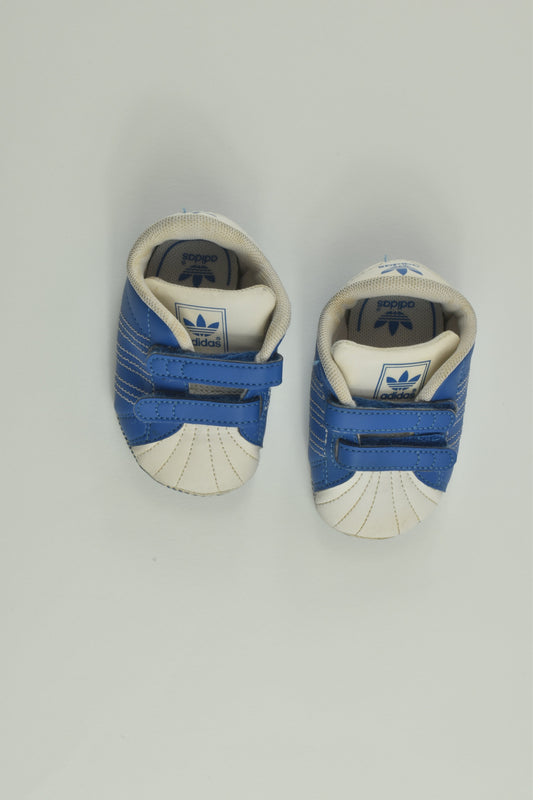 Adidas Size 1 Baby Soft Sole Shoes