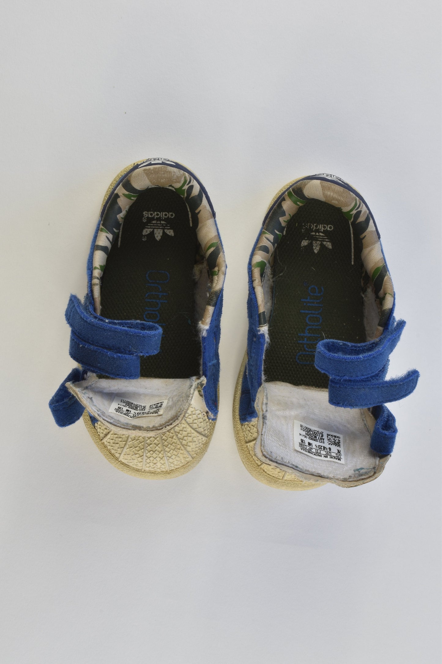 Adidas Size 6.5 Camouflage Shoes