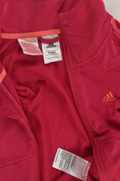Adidas Size 9-10 Active Zip Jumper