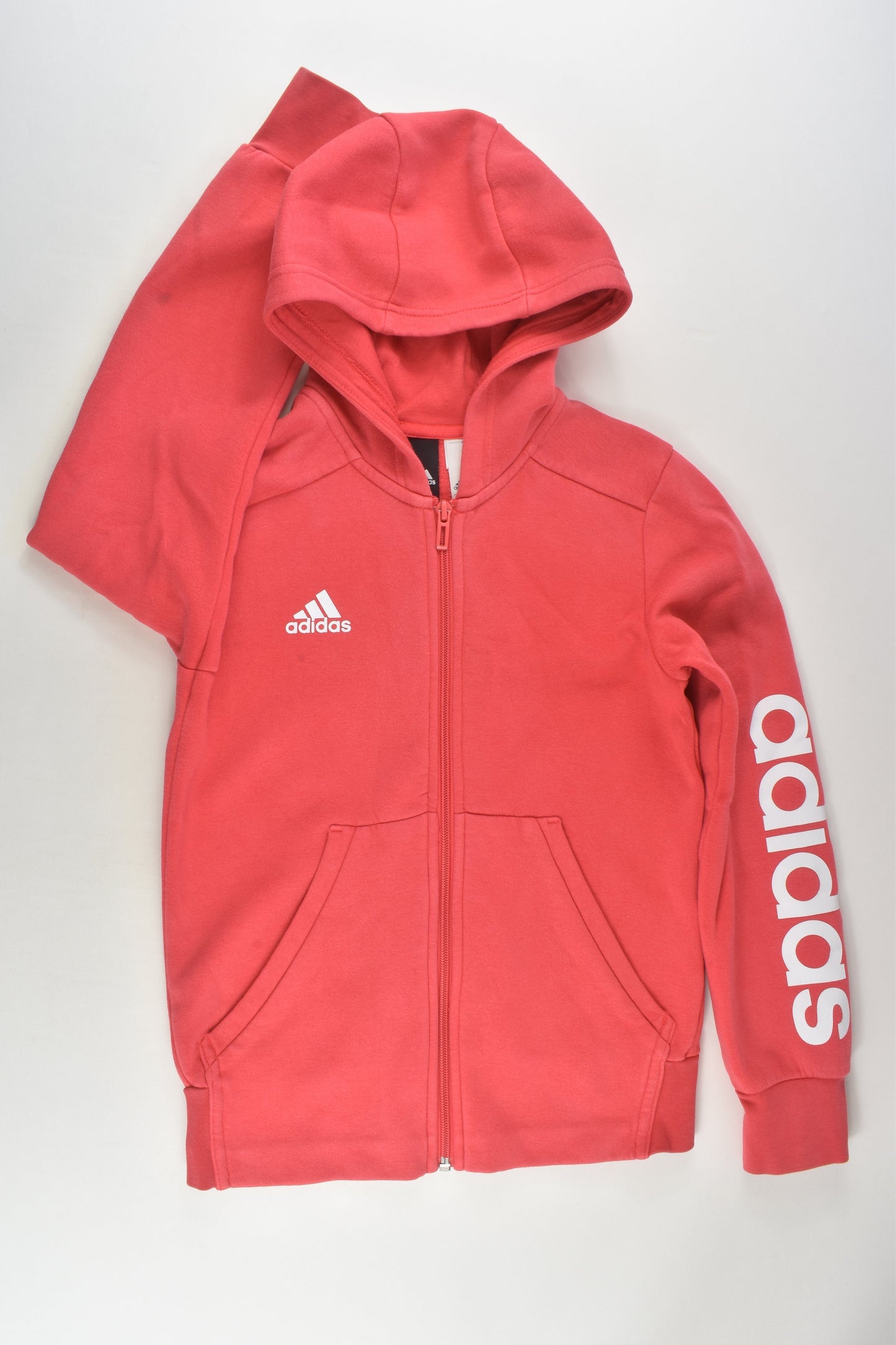 Adidas Size 9-10 Zip Jumper