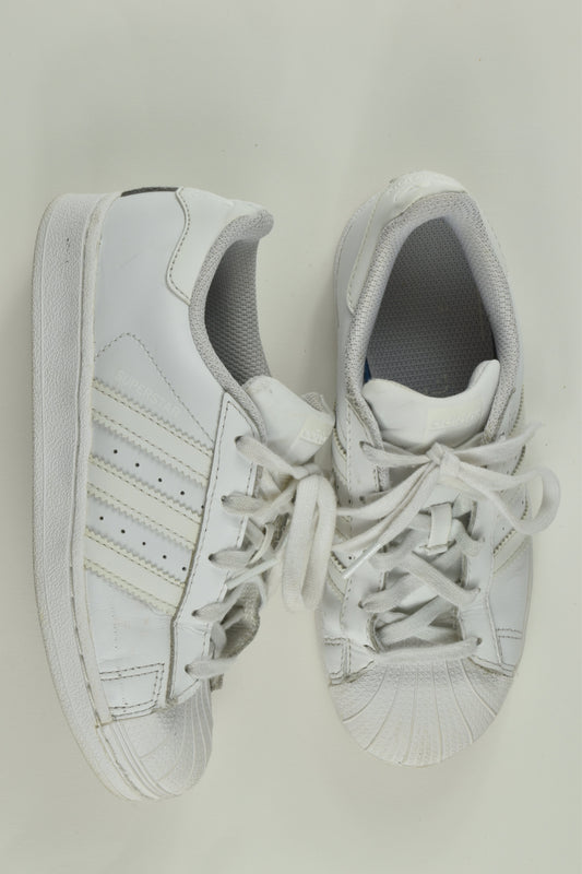 Adidas Superstar Size UK 1 White Shoes
