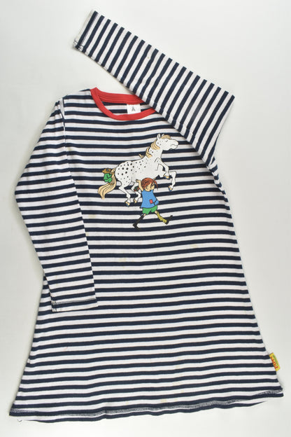 Åhléns Size 5-6 (110/116 cm) Pippi Longstocking Dress