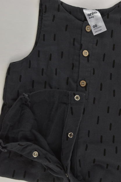 Anko Size 00 Overalls