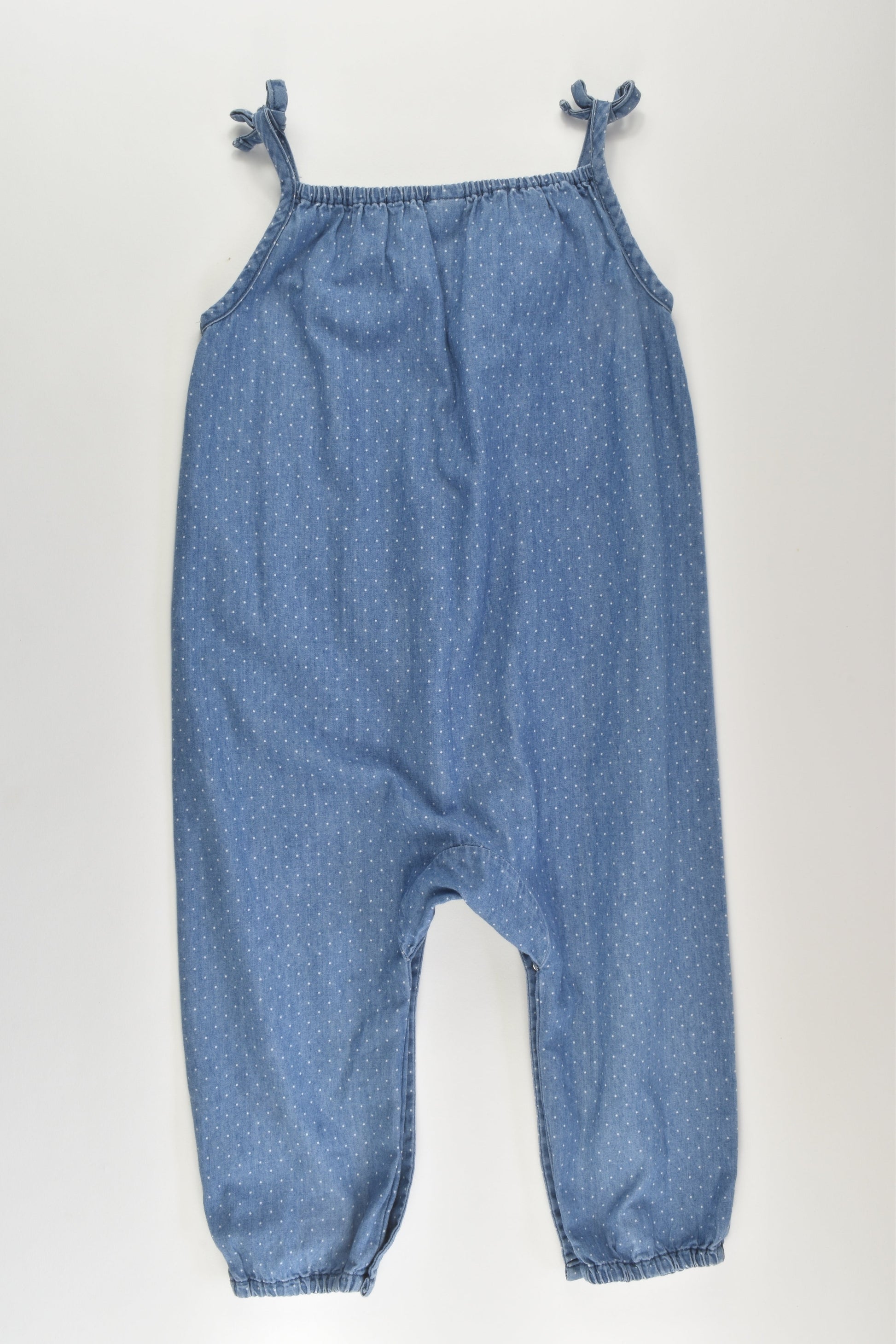 Anko Size 1 Lightweight Denim Playsuit