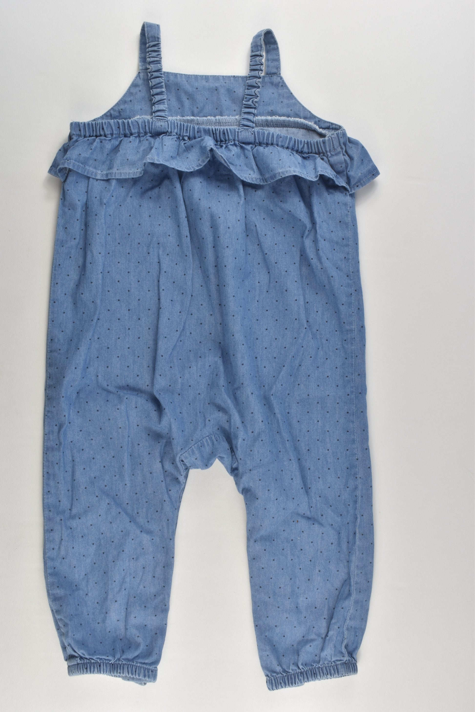 Anko Size 1 Lightweight Denim Playsuit