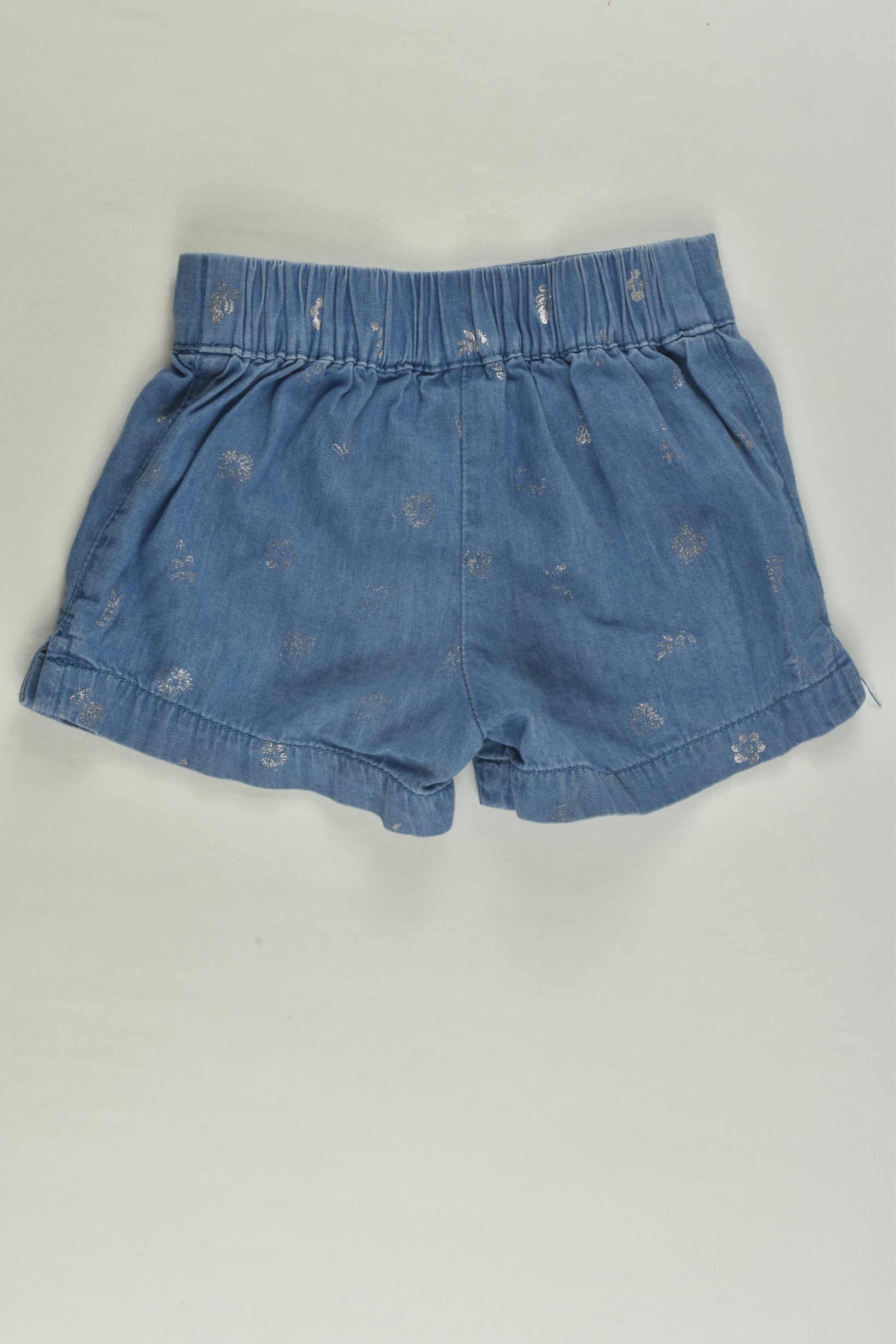 Anko Size 1 Lightweight Denim Shorts