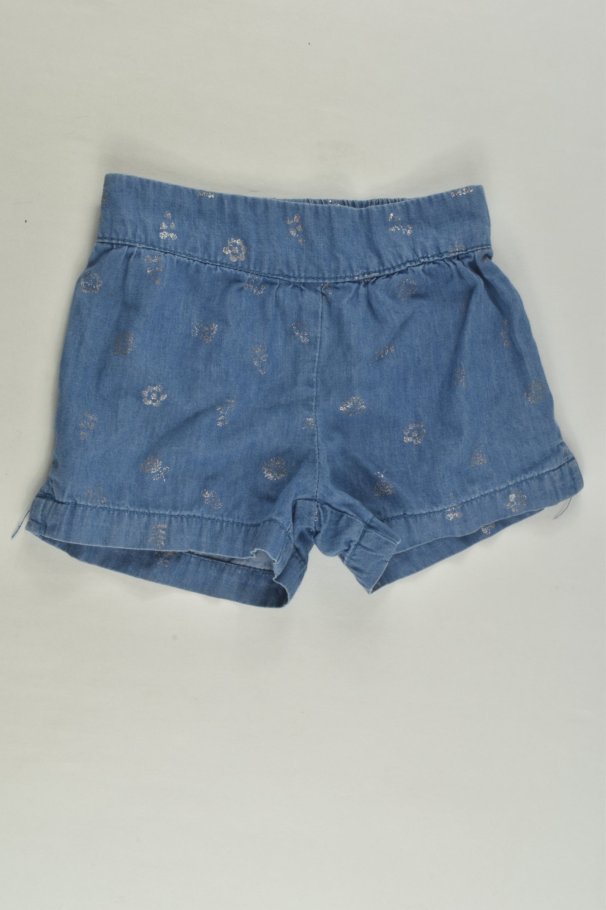 Anko Size 1 Lightweight Denim Shorts