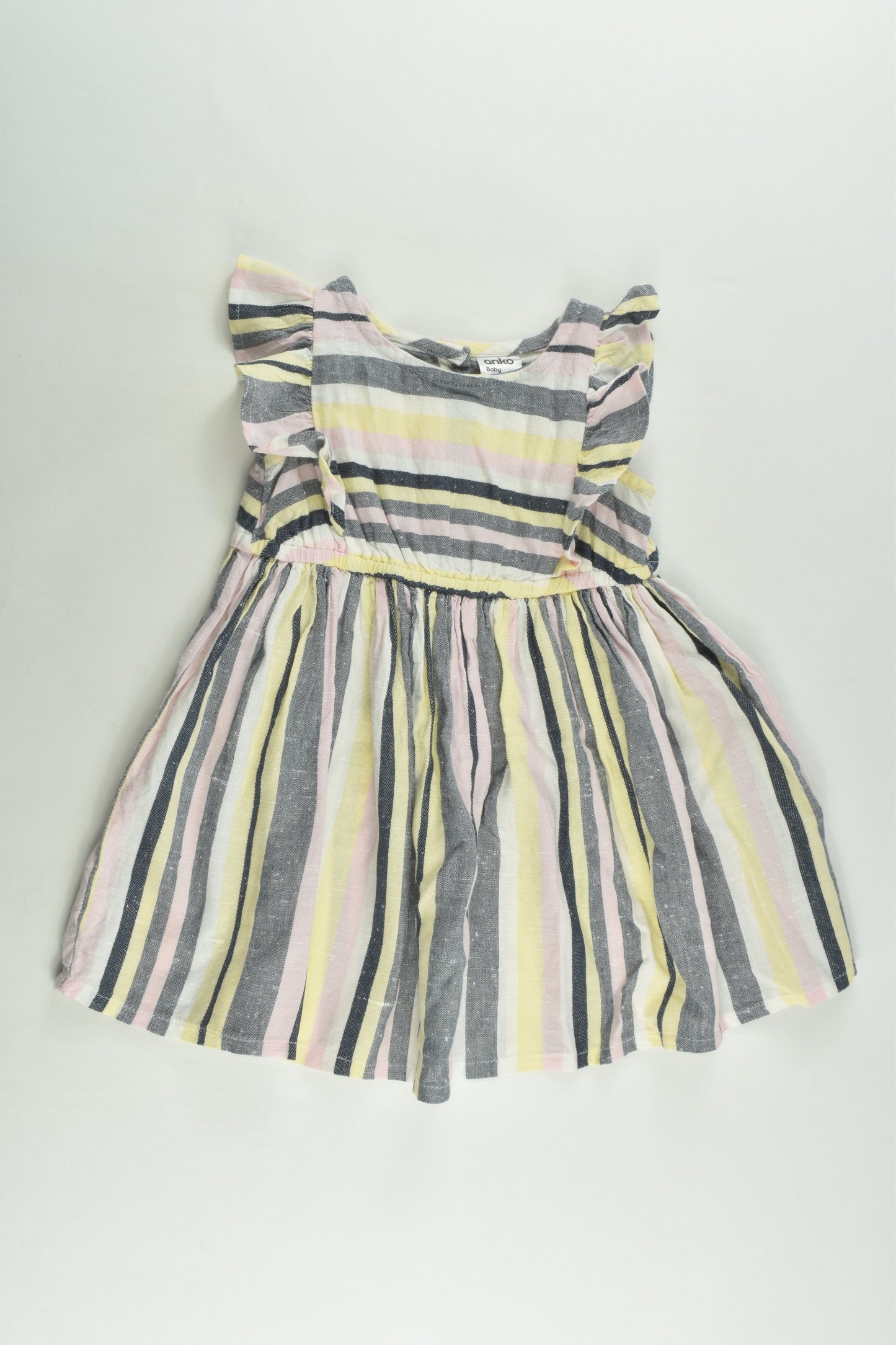 Anko Size 1 Striped Dress with Matching Bloomers