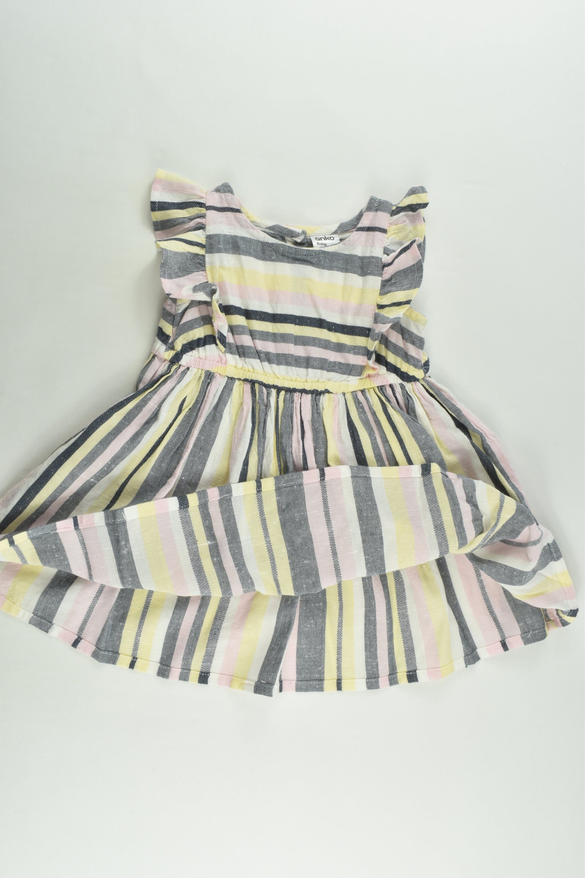 Anko Size 1 Striped Dress with Matching Bloomers