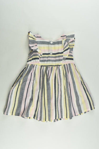 Anko Size 1 Striped Dress with Matching Bloomers