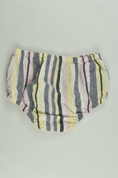 Anko Size 1 Striped Dress with Matching Bloomers