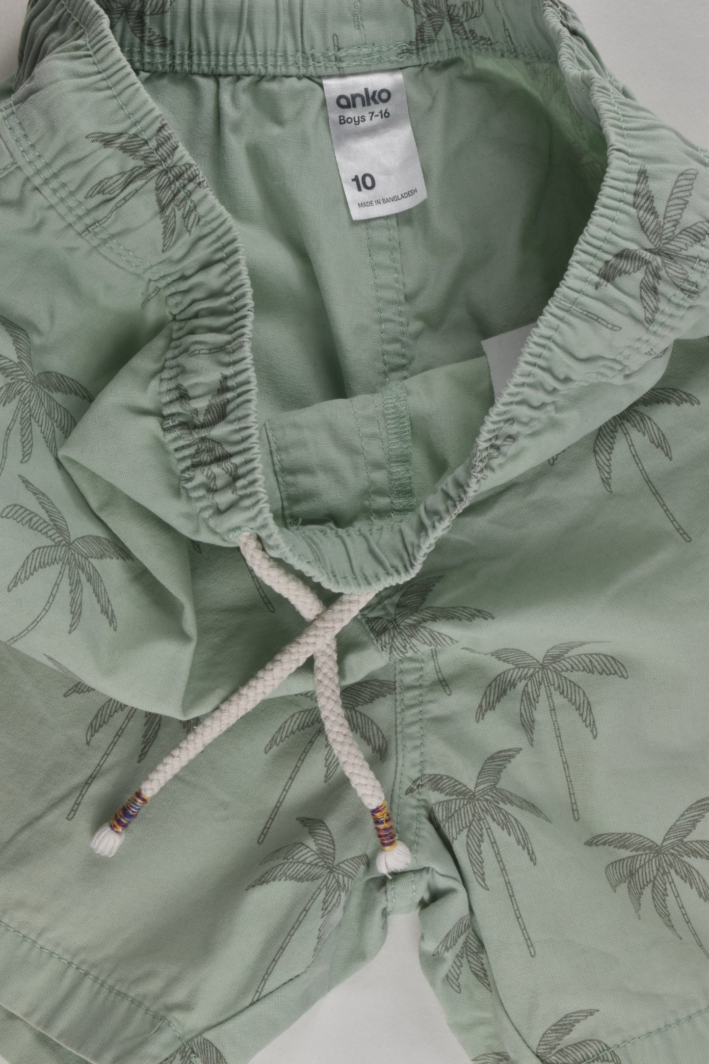 Anko Size 10 Palm Trees Shorts