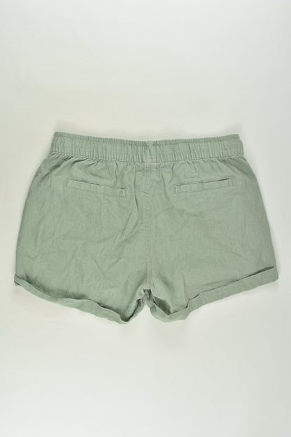 Anko Size 12 Linen Blend Shorts