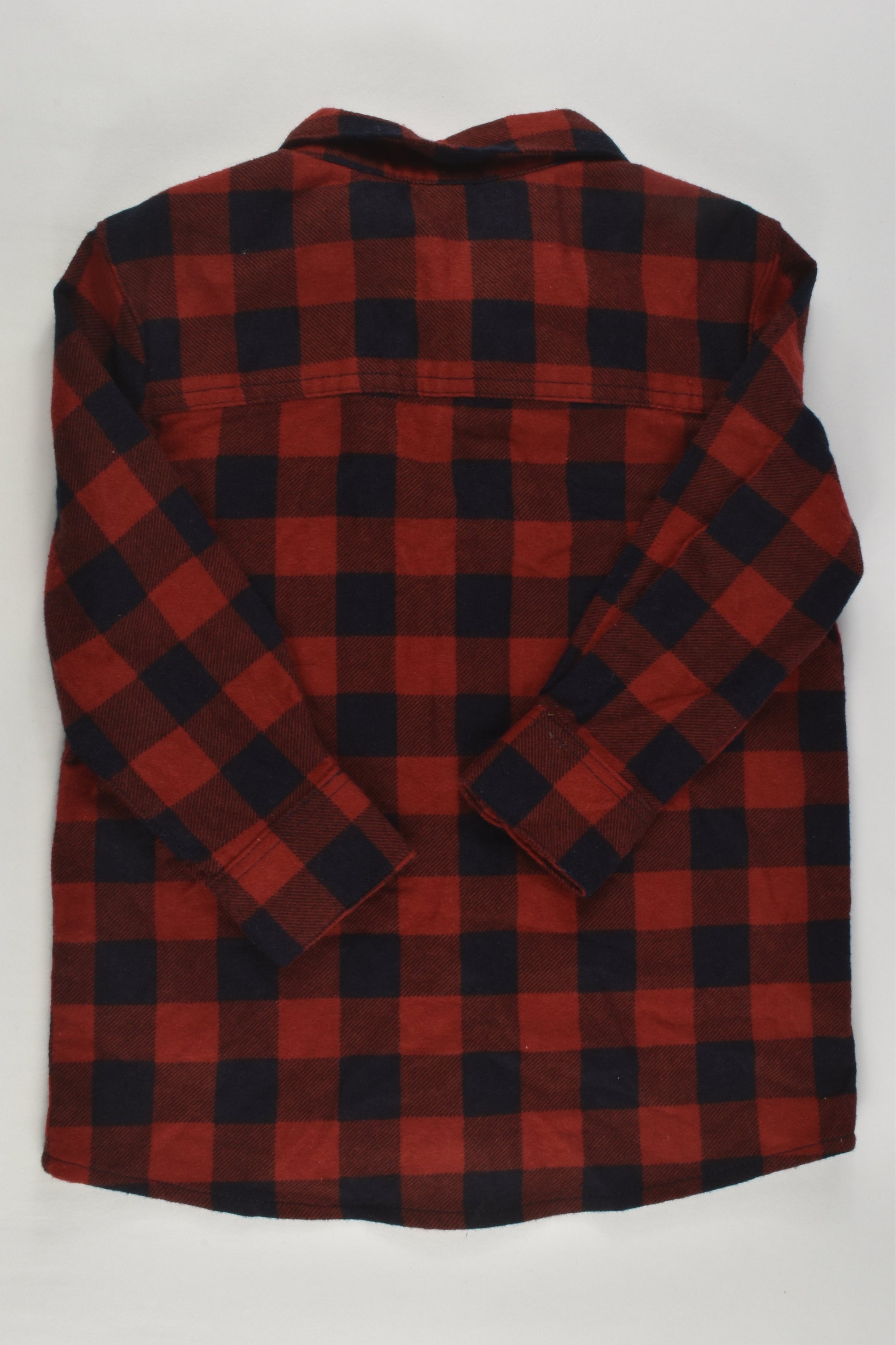 Anko Size 2 Casual Checked Winter Shirt
