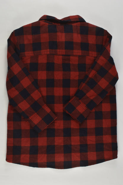 Anko Size 2 Casual Checked Winter Shirt