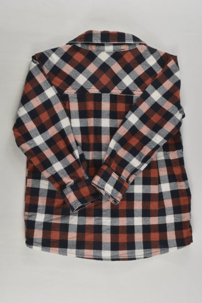 Anko Size 2 Checked Flannelette Shirt