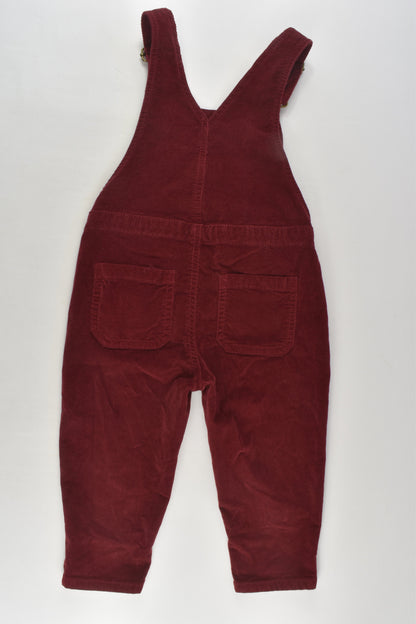 Anko Size 2 Lightweight Cord Overalls