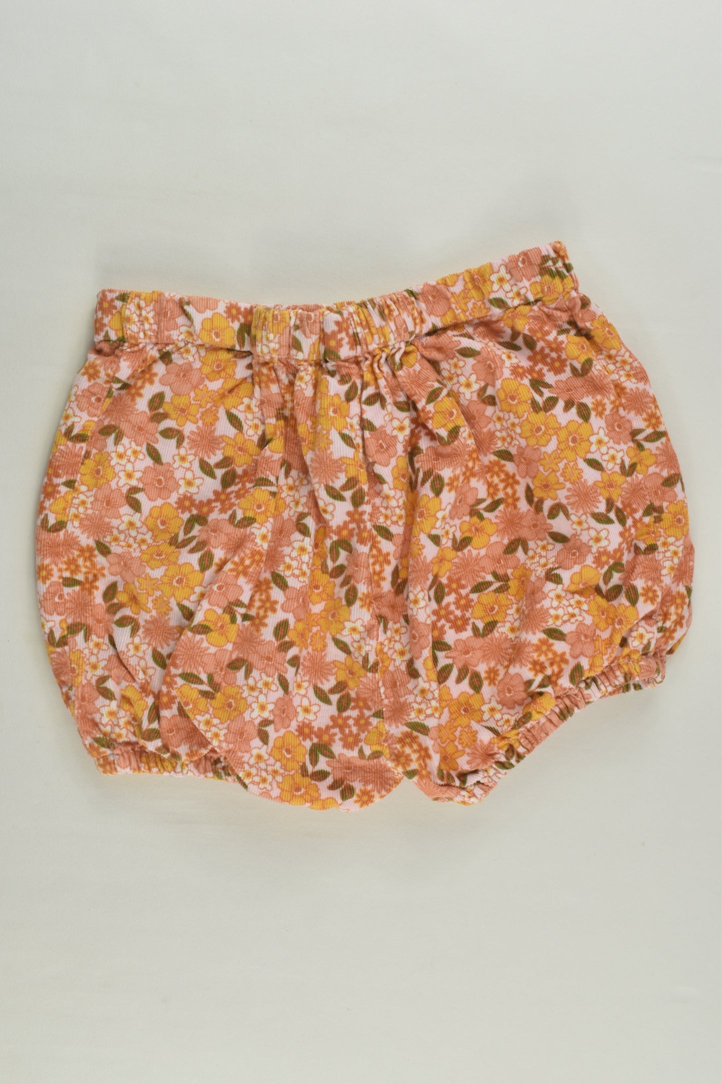 Anko Size 2 Lightweight Floral Cord Shorts