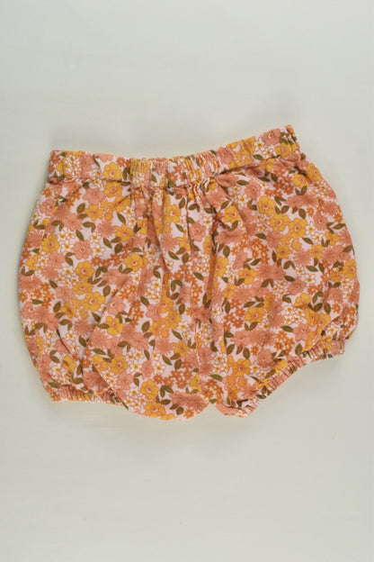 Anko Size 2 Lightweight Floral Cord Shorts