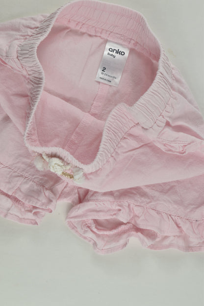Anko Size 2 Linen-feel Shorts