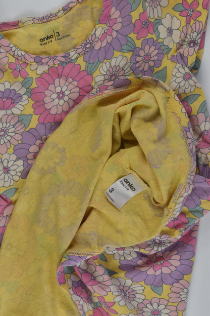 Anko Size 3 Floral Dress