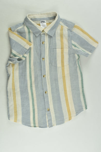 Anko Size 3 Linen Blend Shirt