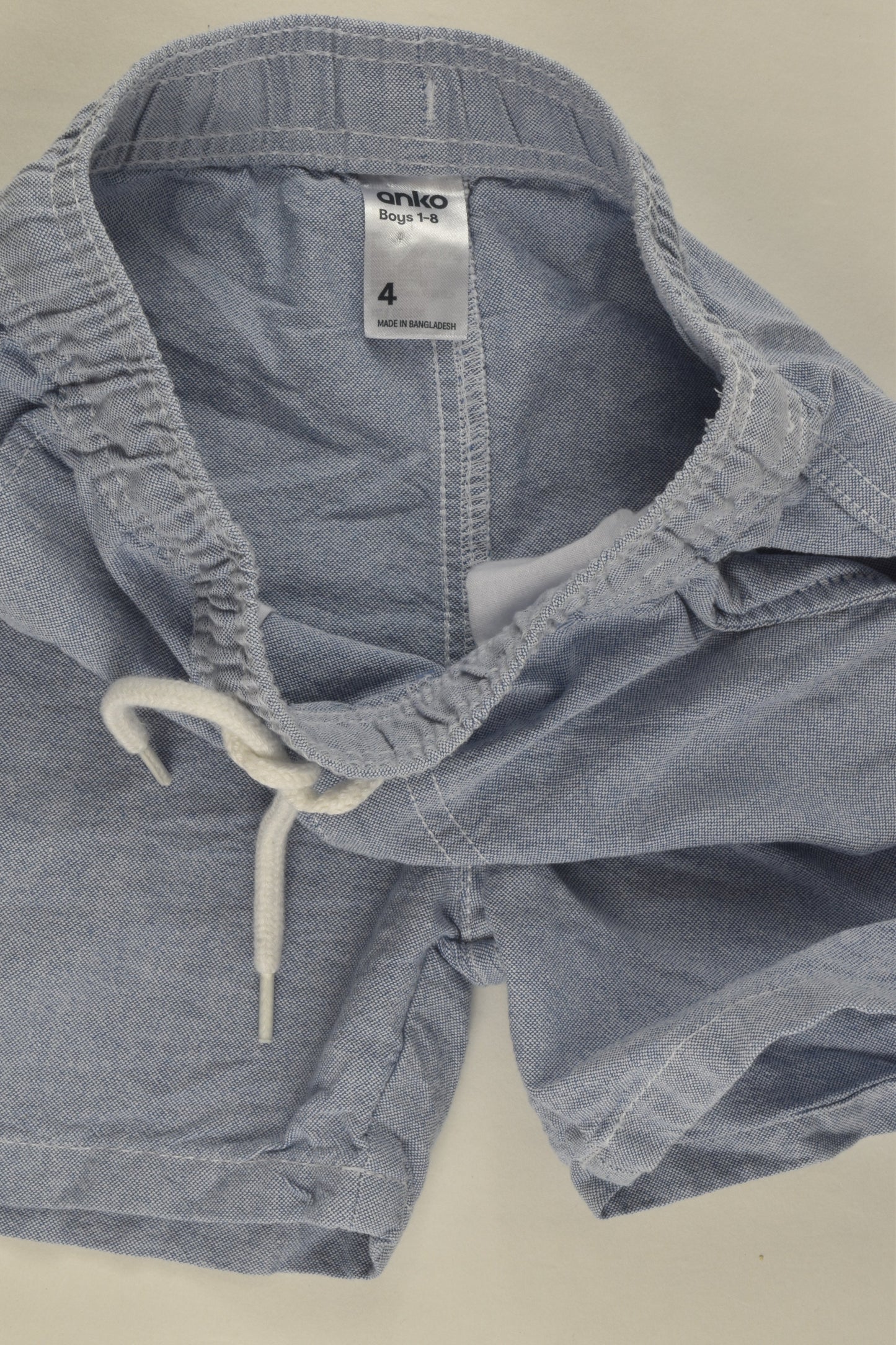 Anko Size 4 Blue Lightweight Shorts