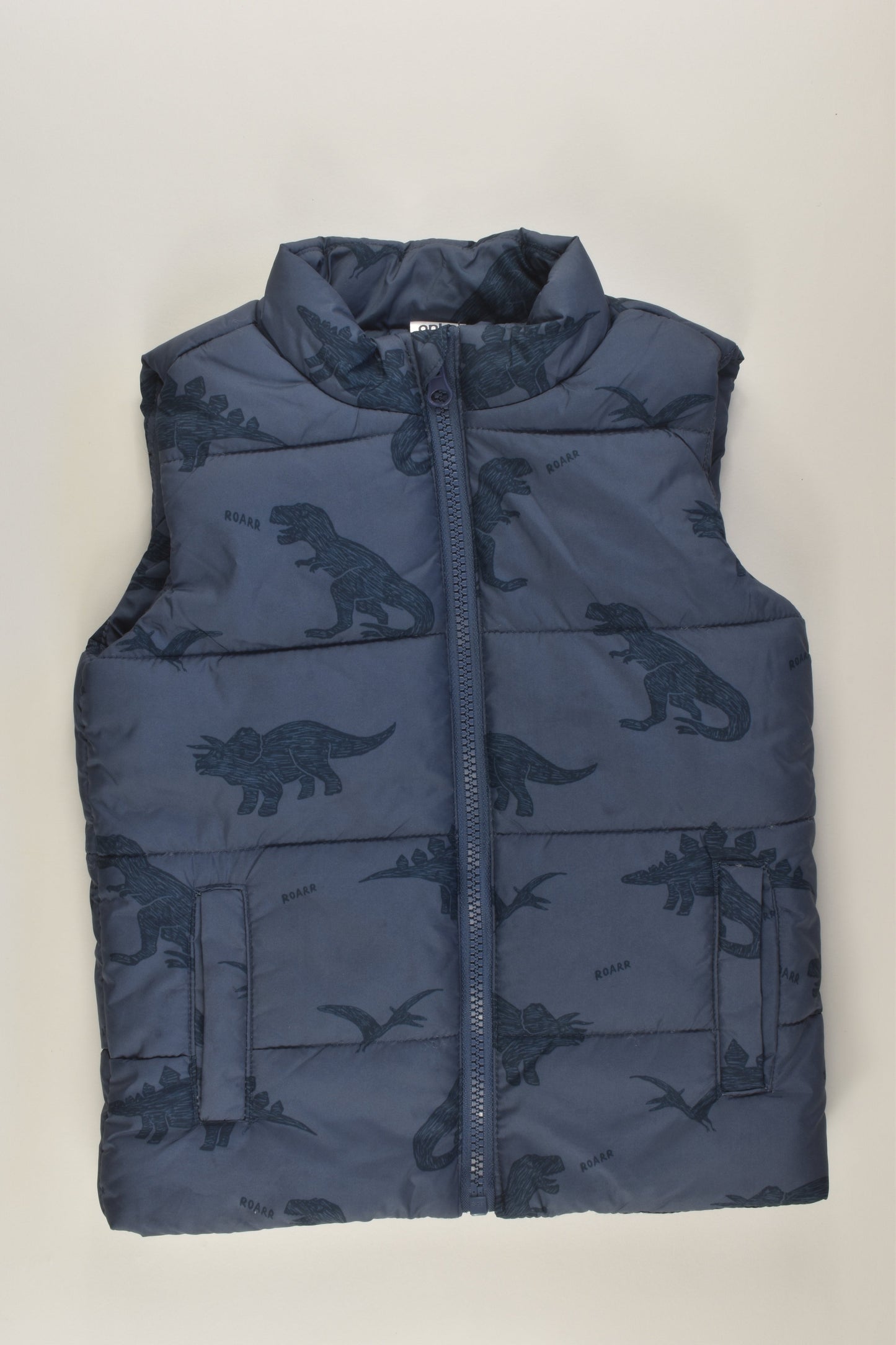 Anko Size 4 Dinosaur Puffer Vest