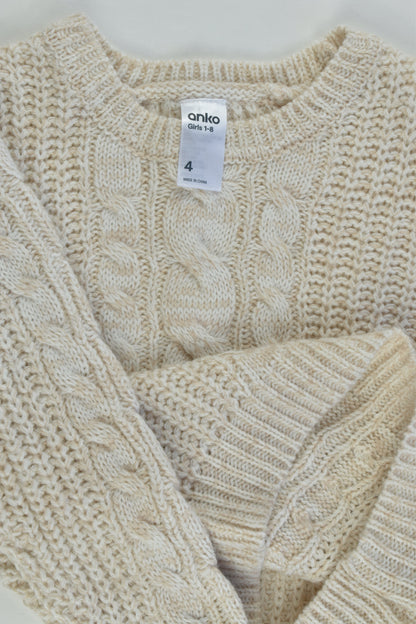 Anko Size 4 Knitted Jumper