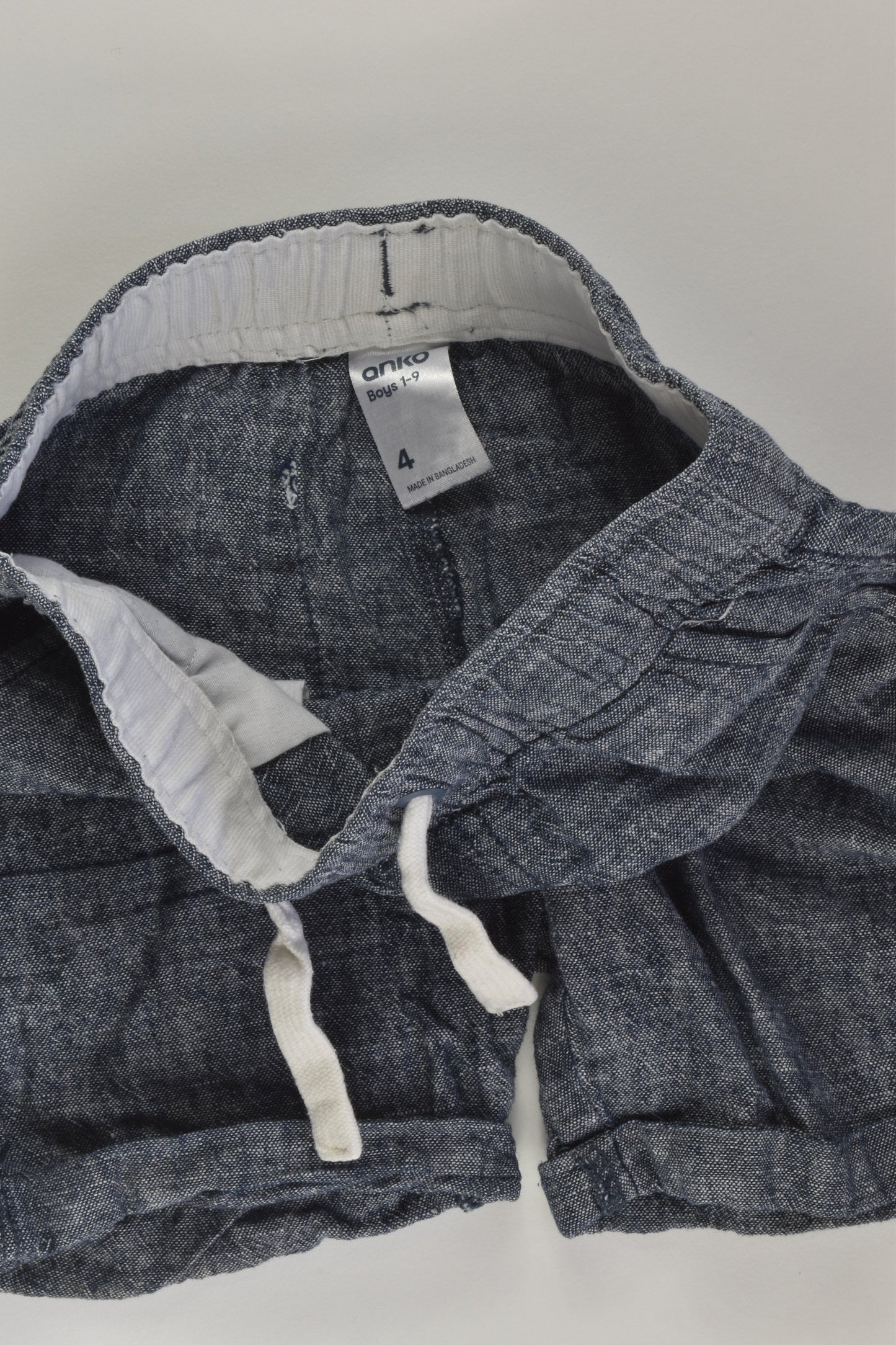 Anko Size 4 Linen Blend Shorts