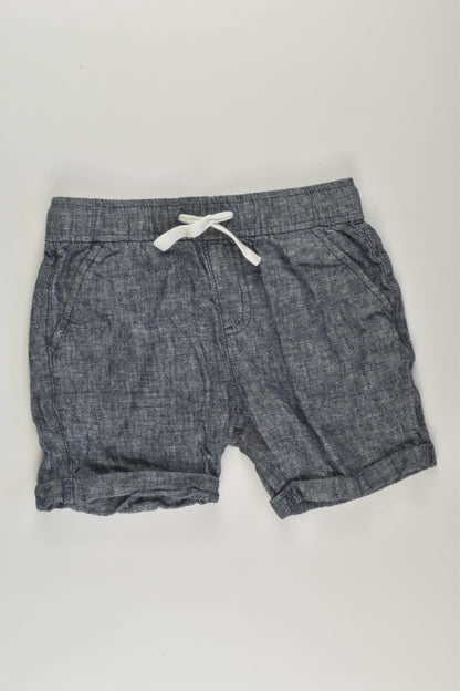 Anko Size 4 Linen Blend Shorts